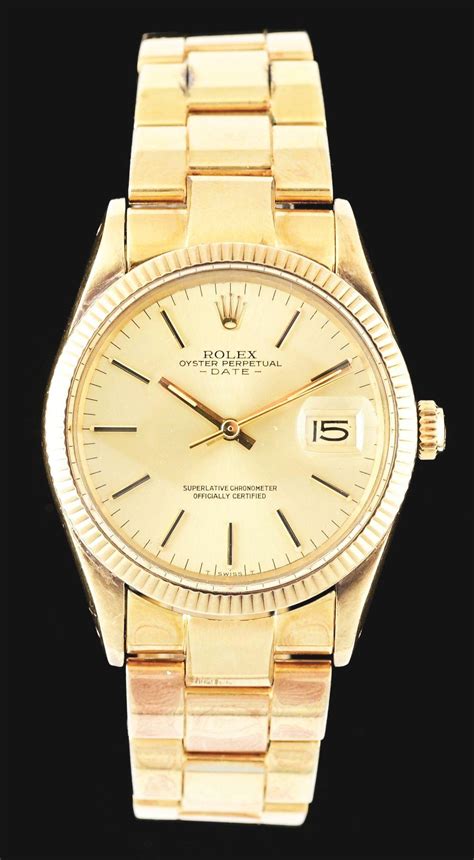 vintage 14k gold rolex.